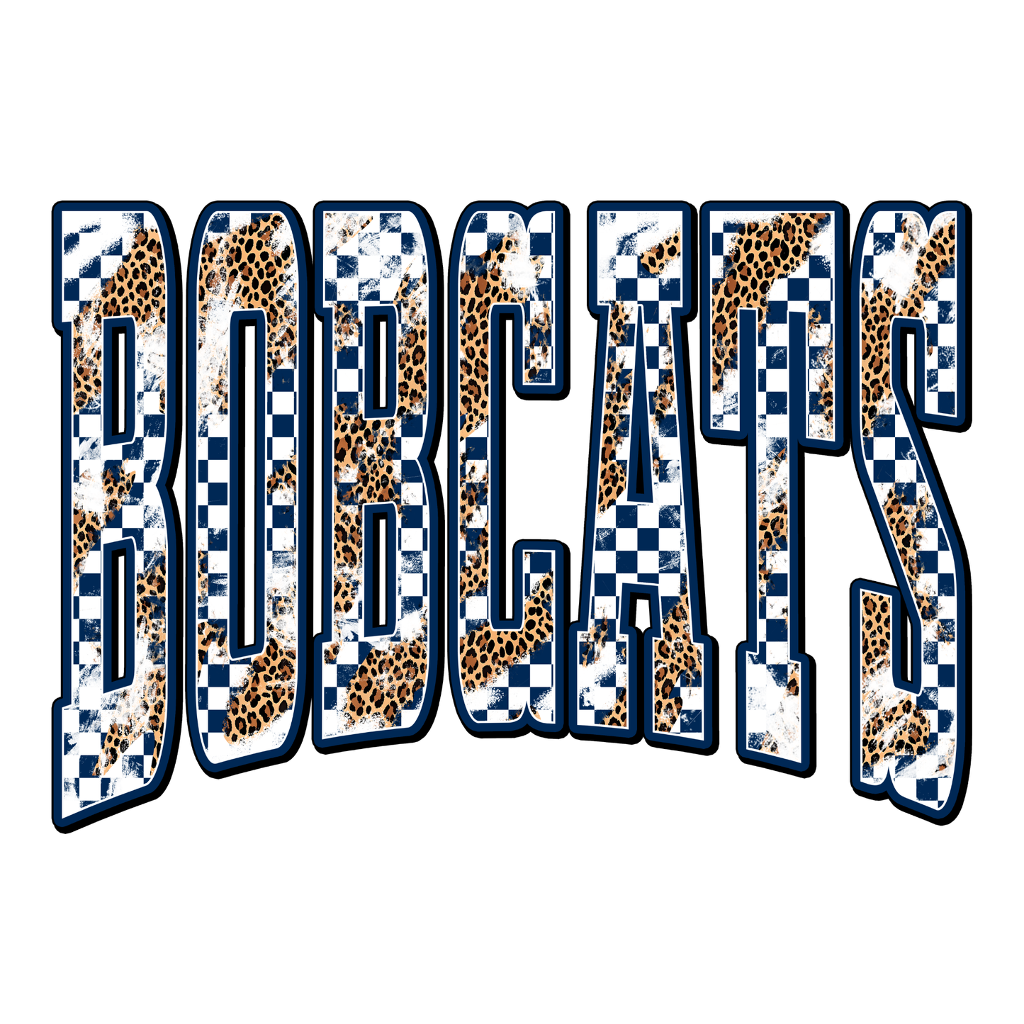 Bobcats Women's V-Neck T-Shirt