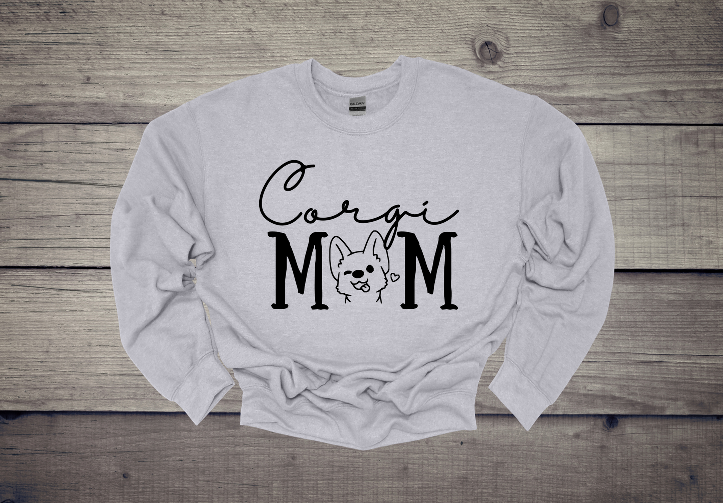 Corgi Mom Crewneck Sweatshirt