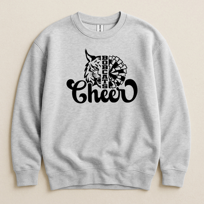 Bobcats Cheer Crewneck Sweatshirt