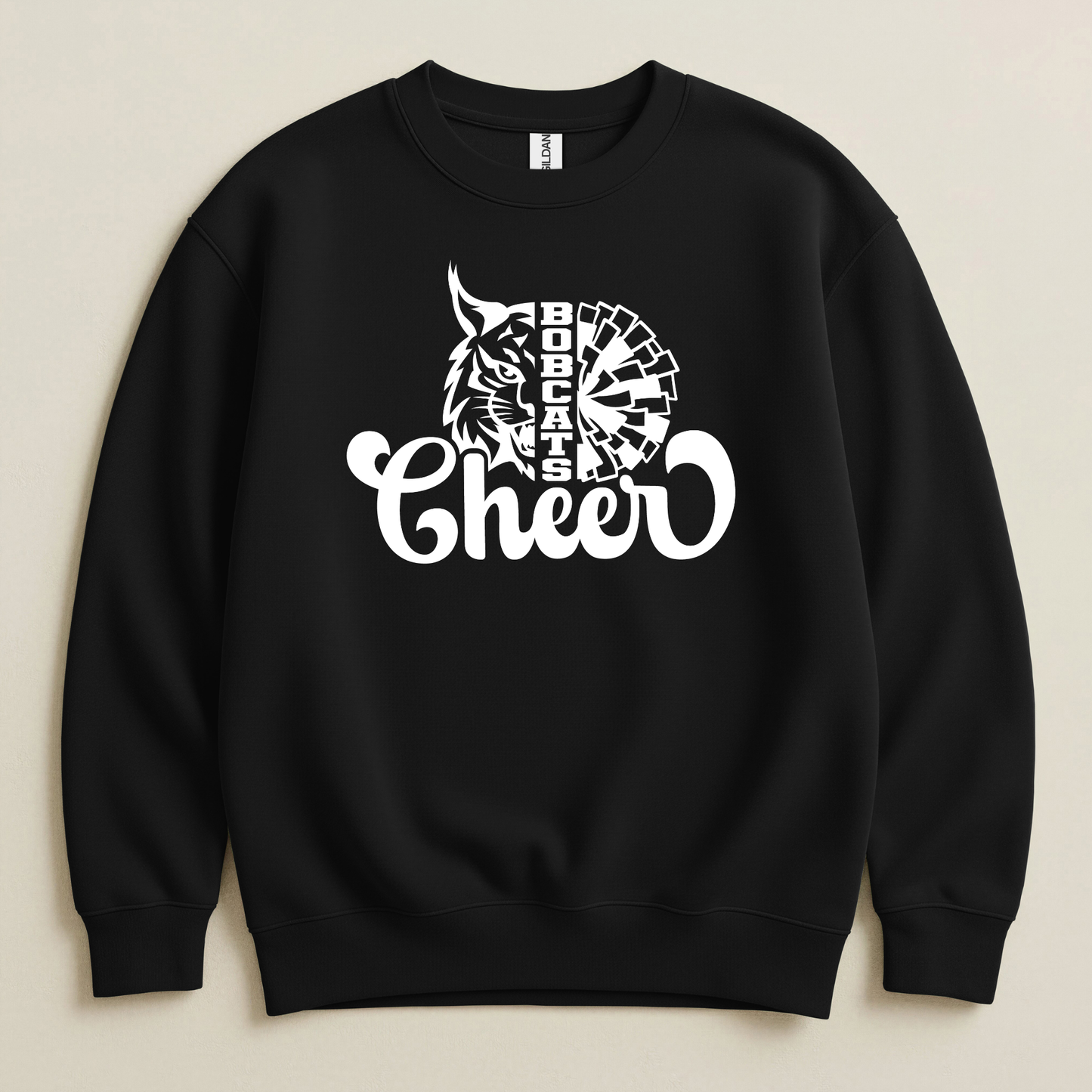 Bobcats Cheer Crewneck Sweatshirt