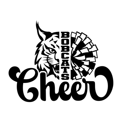 Bobcats Cheer Women's V-Neck T-Shirt