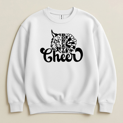 Bobcats Cheer Crewneck Sweatshirt