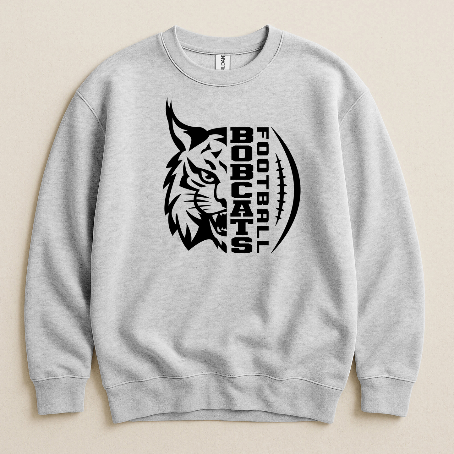Bobcats Football Crewneck Sweatshirt