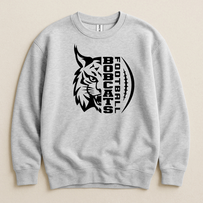 Bobcats Football Crewneck Sweatshirt