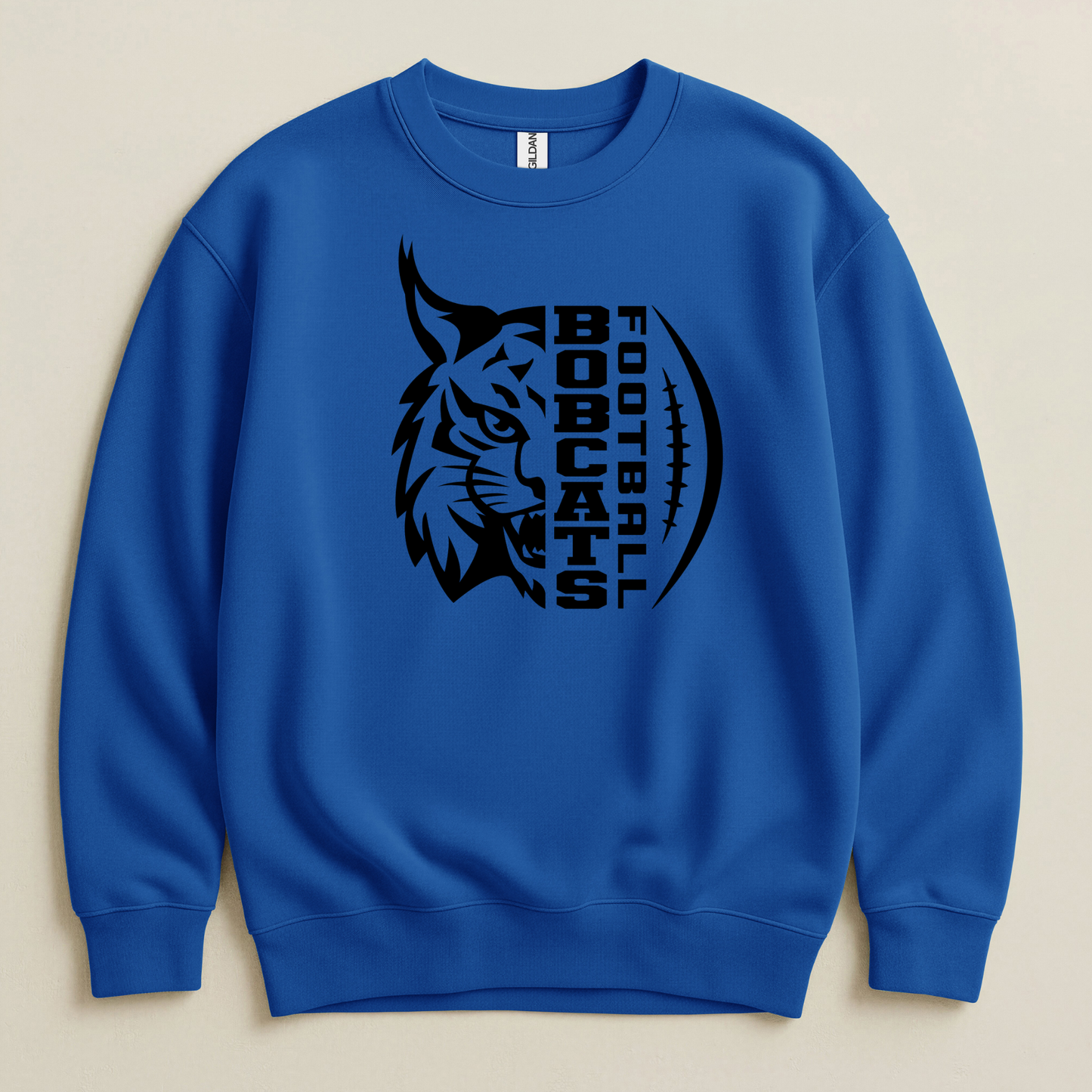 Bobcats Football Crewneck Sweatshirt