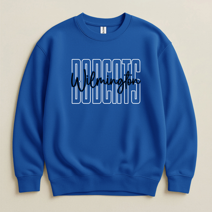 Bobcats Wilmington Cursive Crewneck Sweatshirt