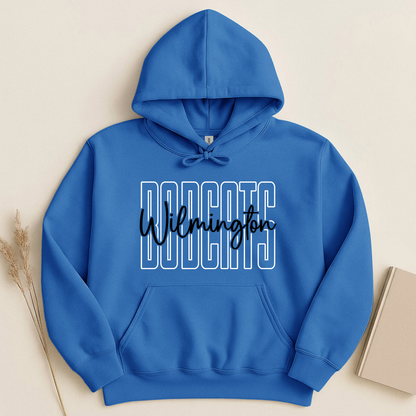Bobcats Wilmington Cursive Hoodie