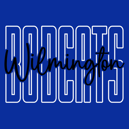Bobcats Wilmington Cursive T-Shirt