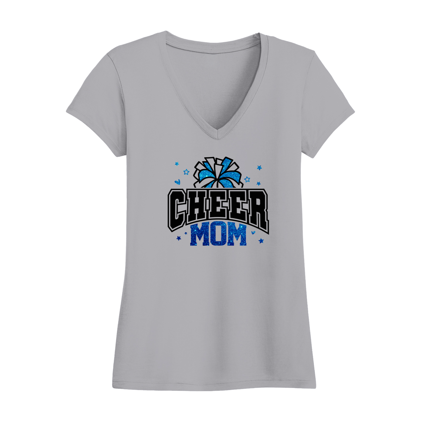 Cheer Mom Women's V-Neck T-Shirt