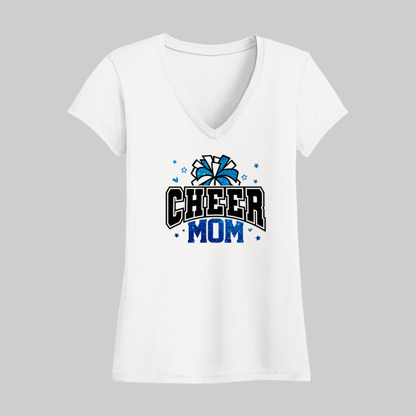 Cheer Mom Women's V-Neck T-Shirt