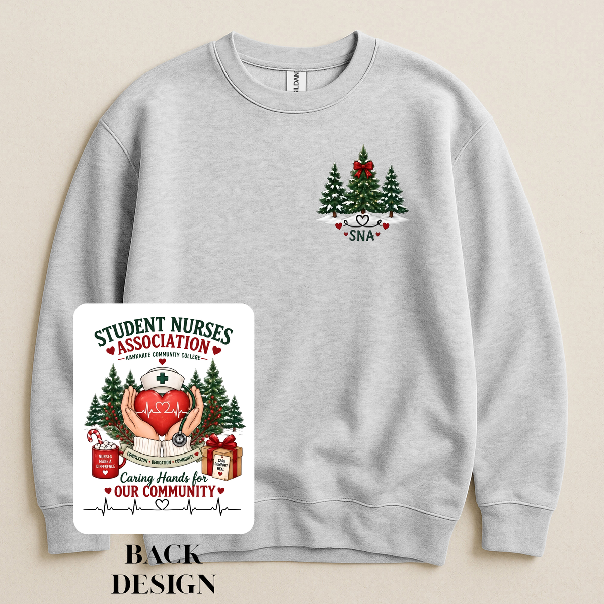 Christmas SNA Crewneck Sweatshirts