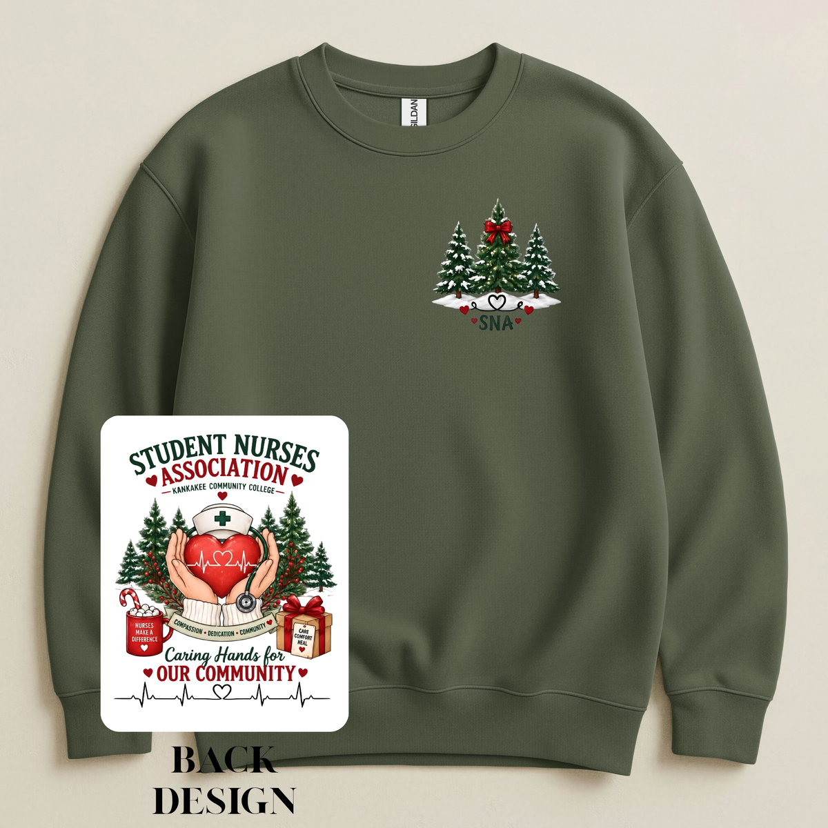 Christmas SNA Crewneck Sweatshirts