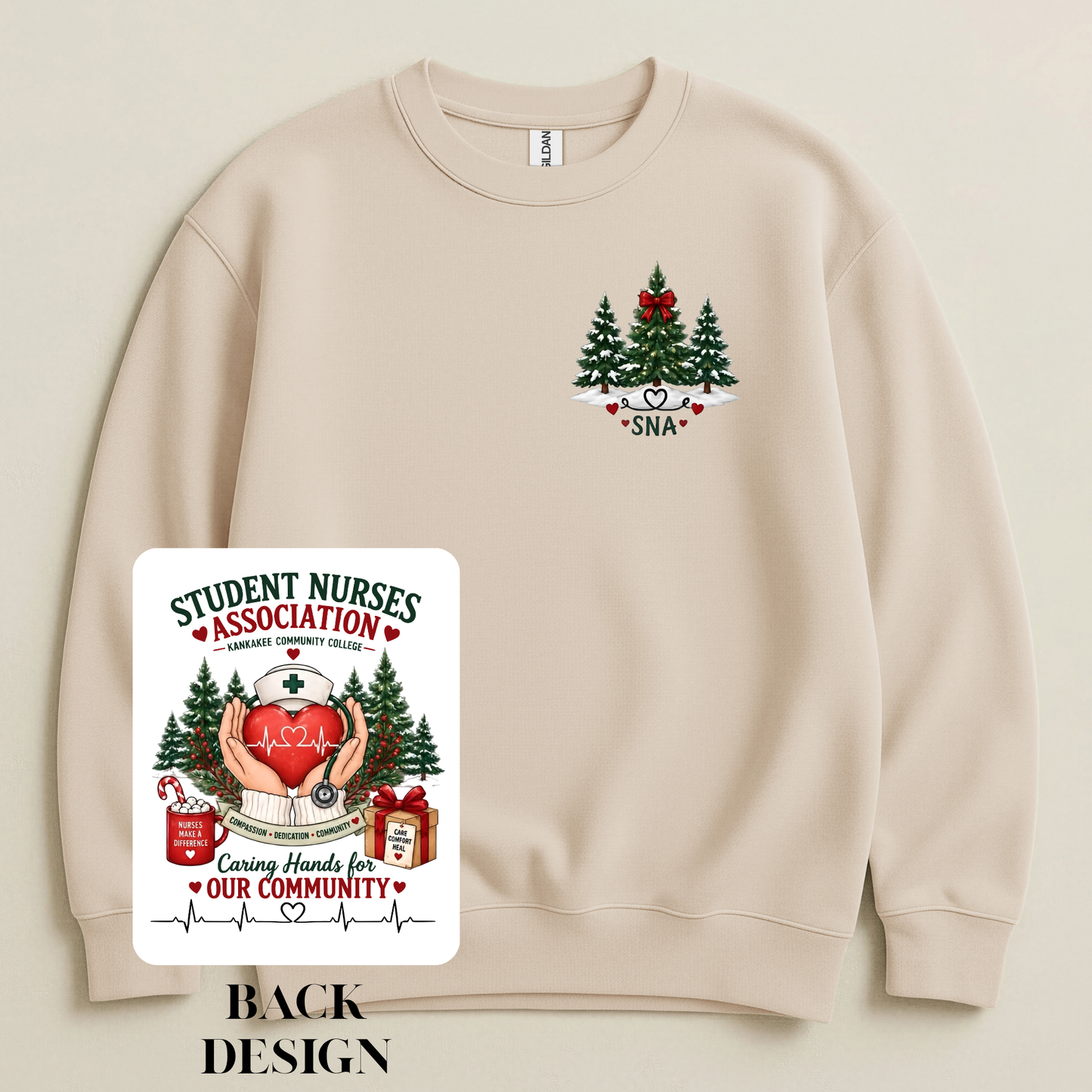 Christmas SNA Crewneck Sweatshirts