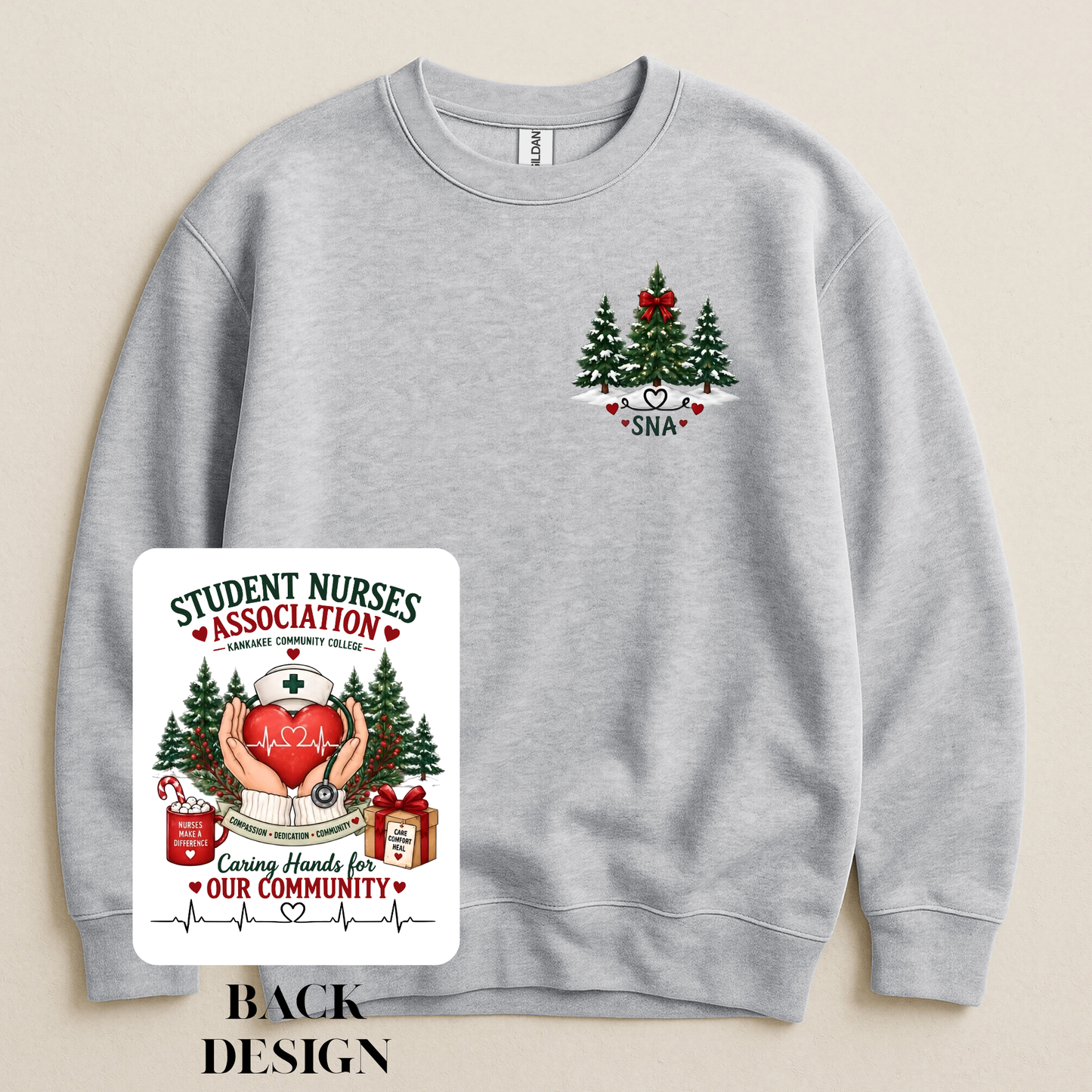 Christmas SNA Crewneck Sweatshirts