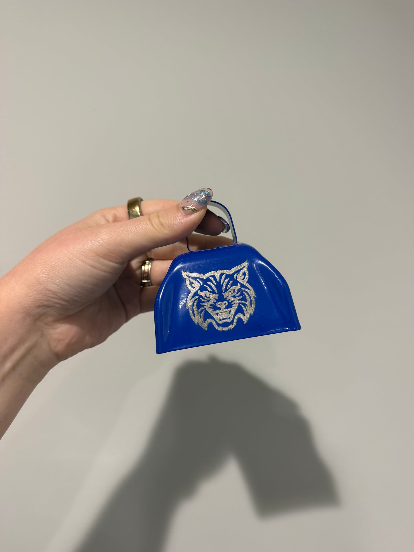 Cow Bell with Bobcat Logo