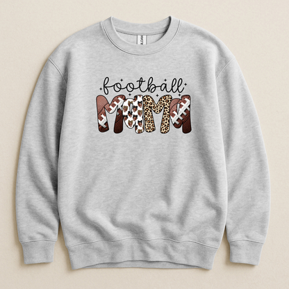 Football Mama Crewneck Sweatshirt