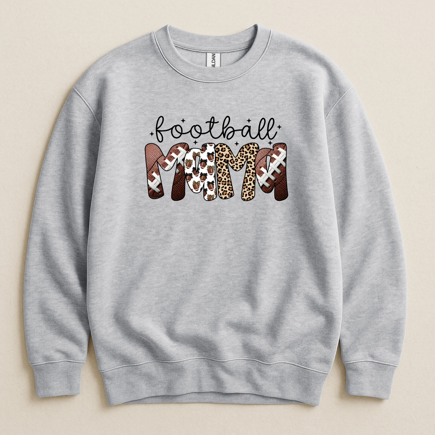 Football Mama Crewneck Sweatshirt