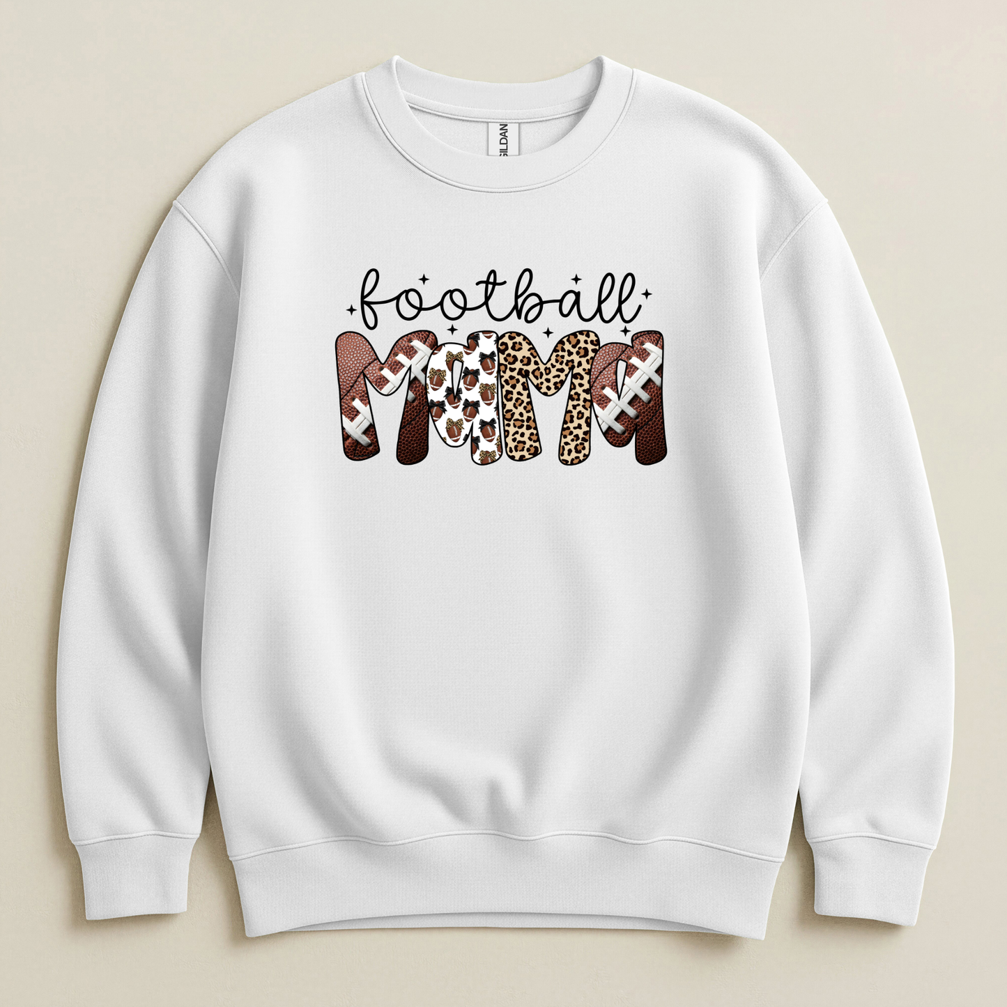 Football Mama Crewneck Sweatshirt