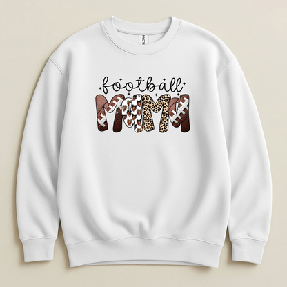 Football Mama Crewneck Sweatshirt