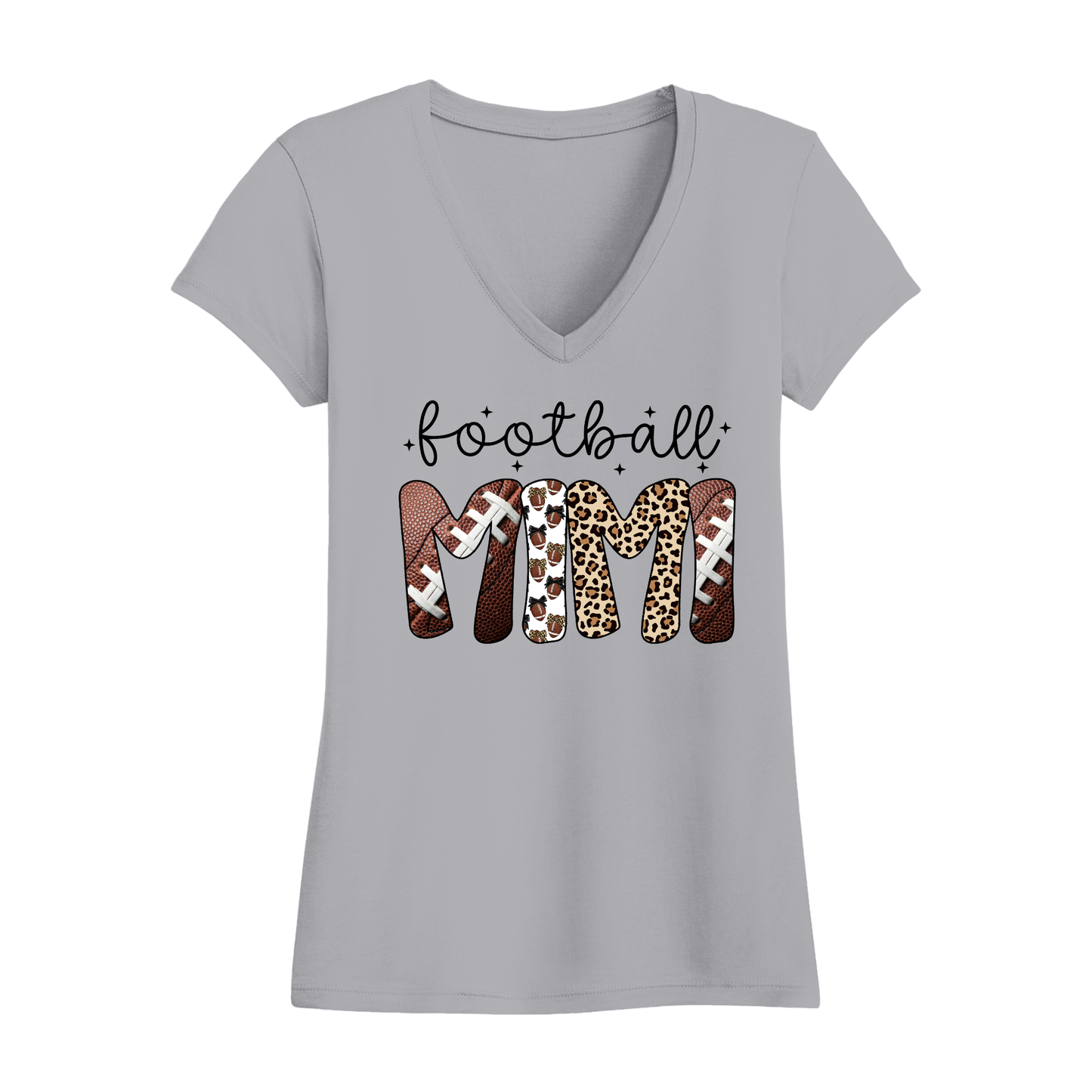 Football Mimi Women's V-Neck T-Shirt