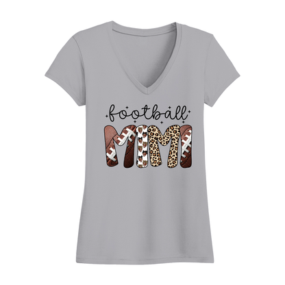 Football Mimi Women's V-Neck T-Shirt