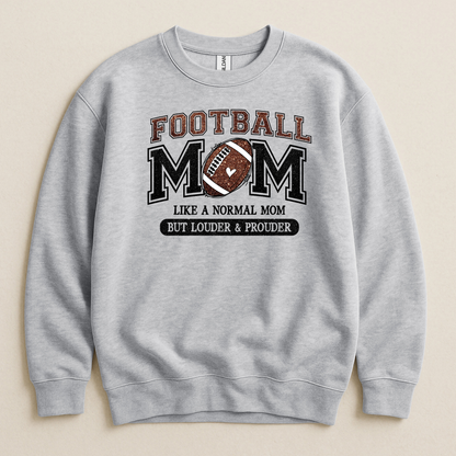 Football Mom Crewneck Sweatshirt