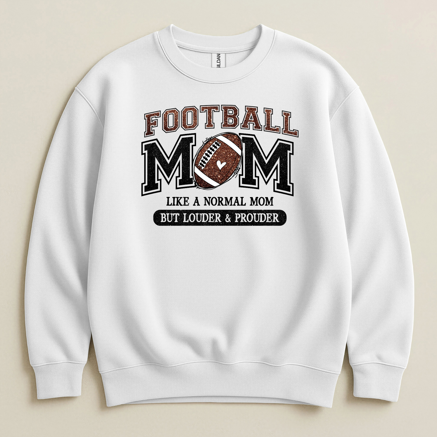 Football Mom Crewneck Sweatshirt