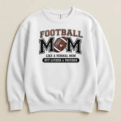 Football Mom Crewneck Sweatshirt