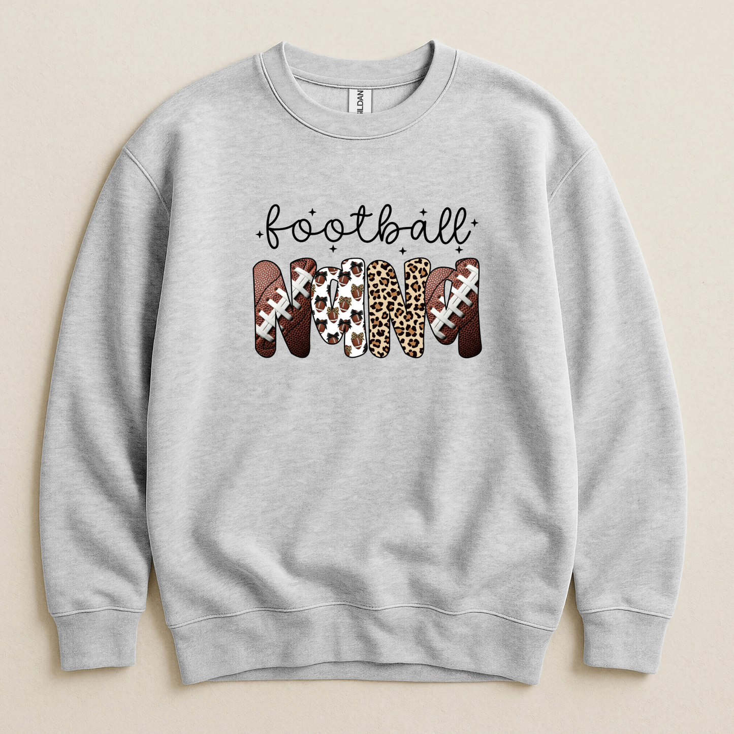 Football Nana Crewneck Sweatshirt