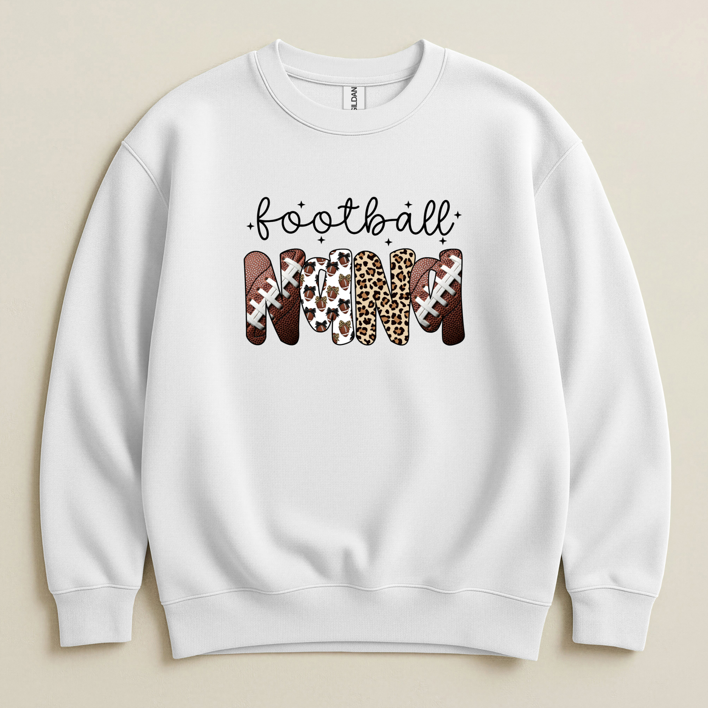 Football Nana Crewneck Sweatshirt