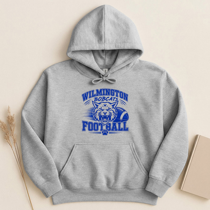 Wilmington Bobcats Football Hoodie