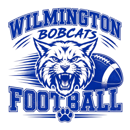 Wilmington Bobcats Womens V-Neck T-Shirt