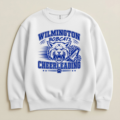 Wilmington Bobcats Cheerleading Crewneck Sweatshirt
