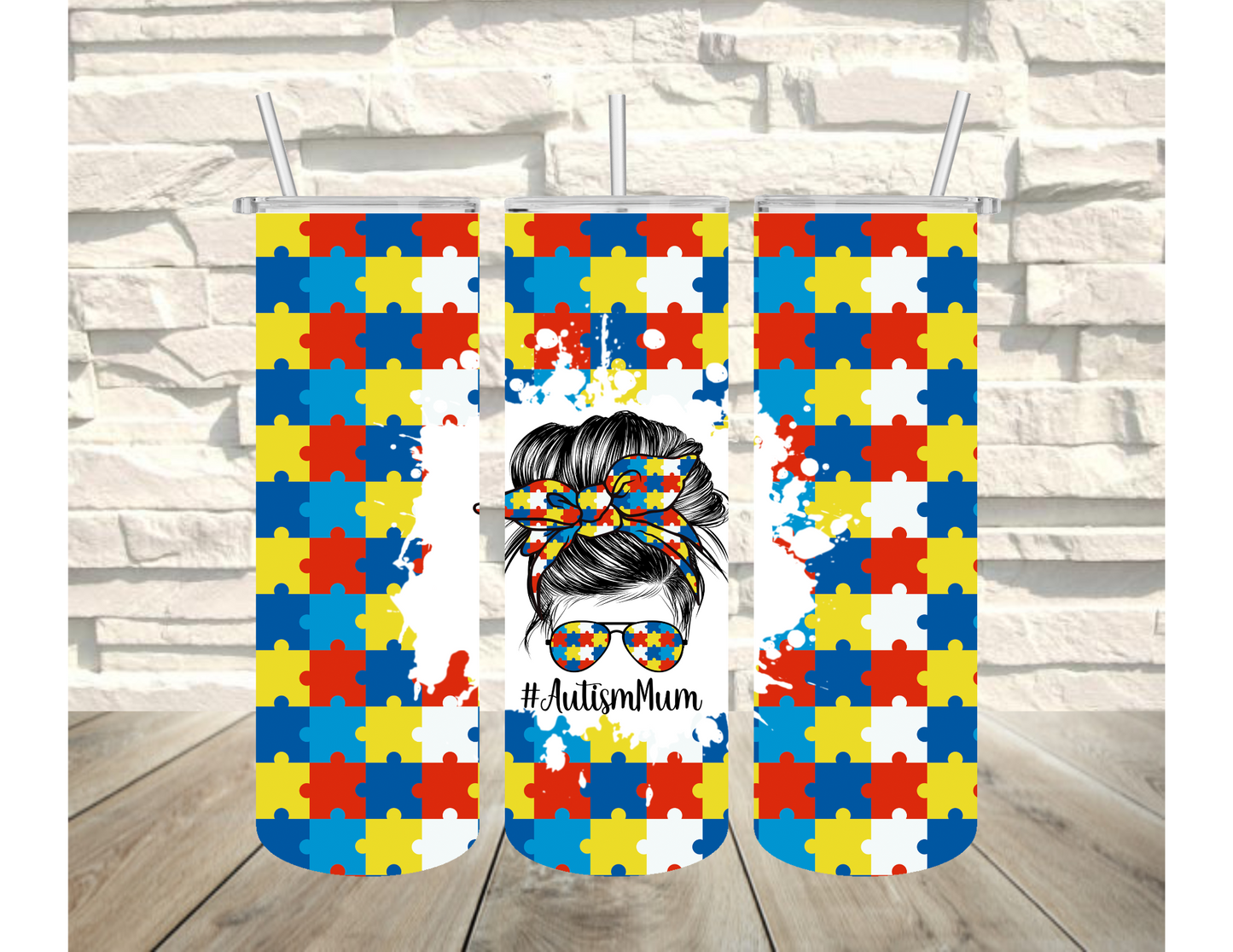 Autism Mum Tumbler