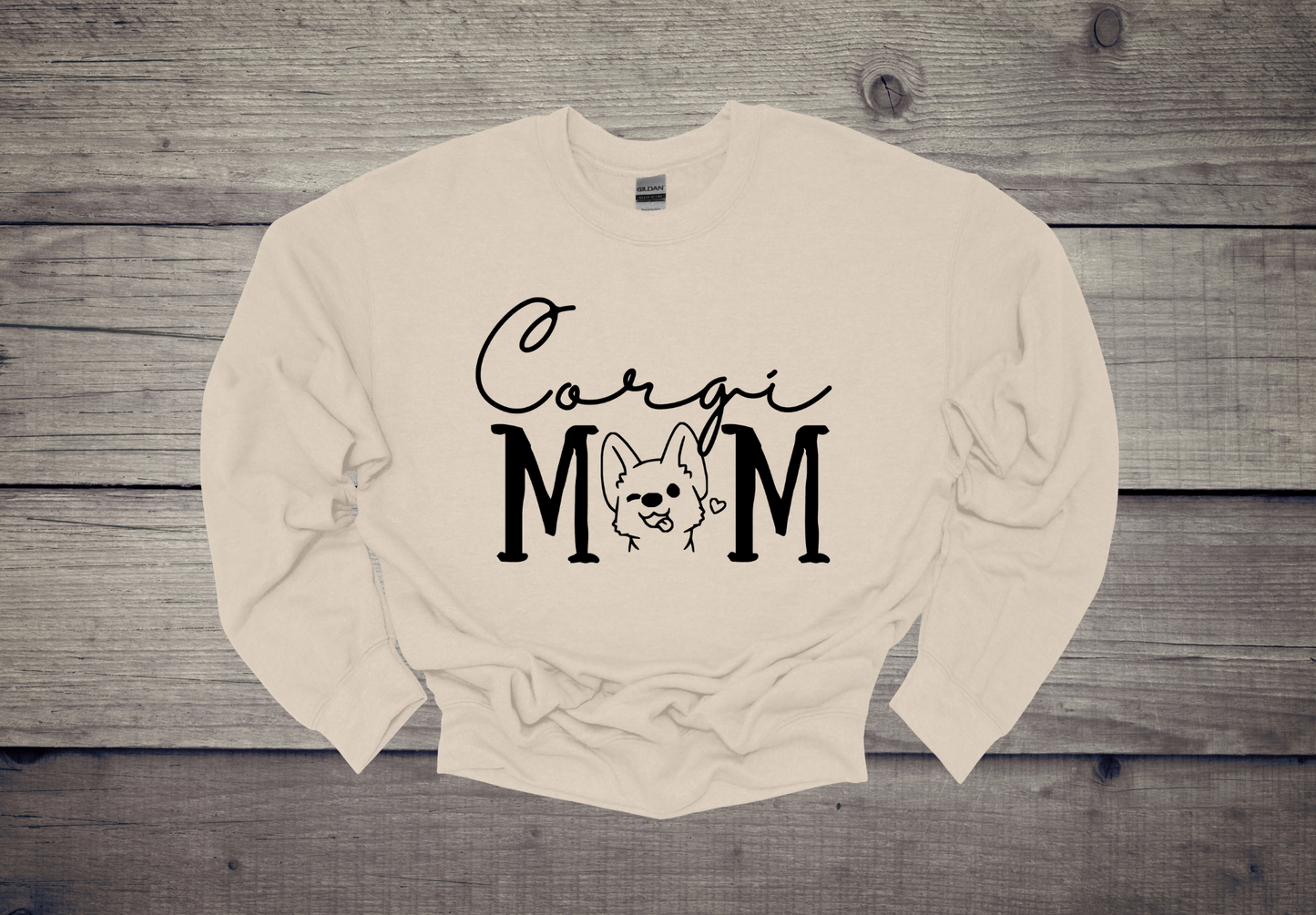 Corgi Mom Crewneck Sweatshirt