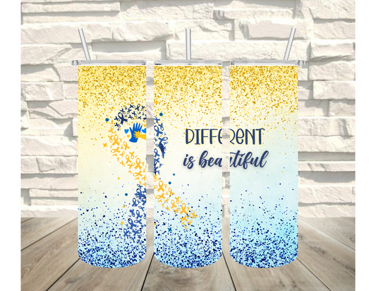 Down Syndrome Awareness Tumbler