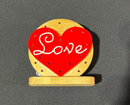 Love Light Up Wooden Decor