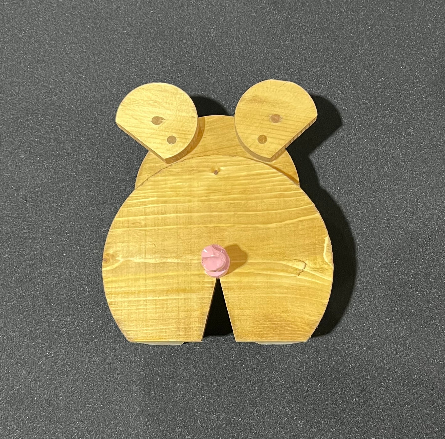 Wooden Pig Decor