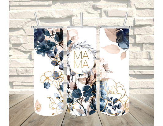 Mama Flower Tumbler